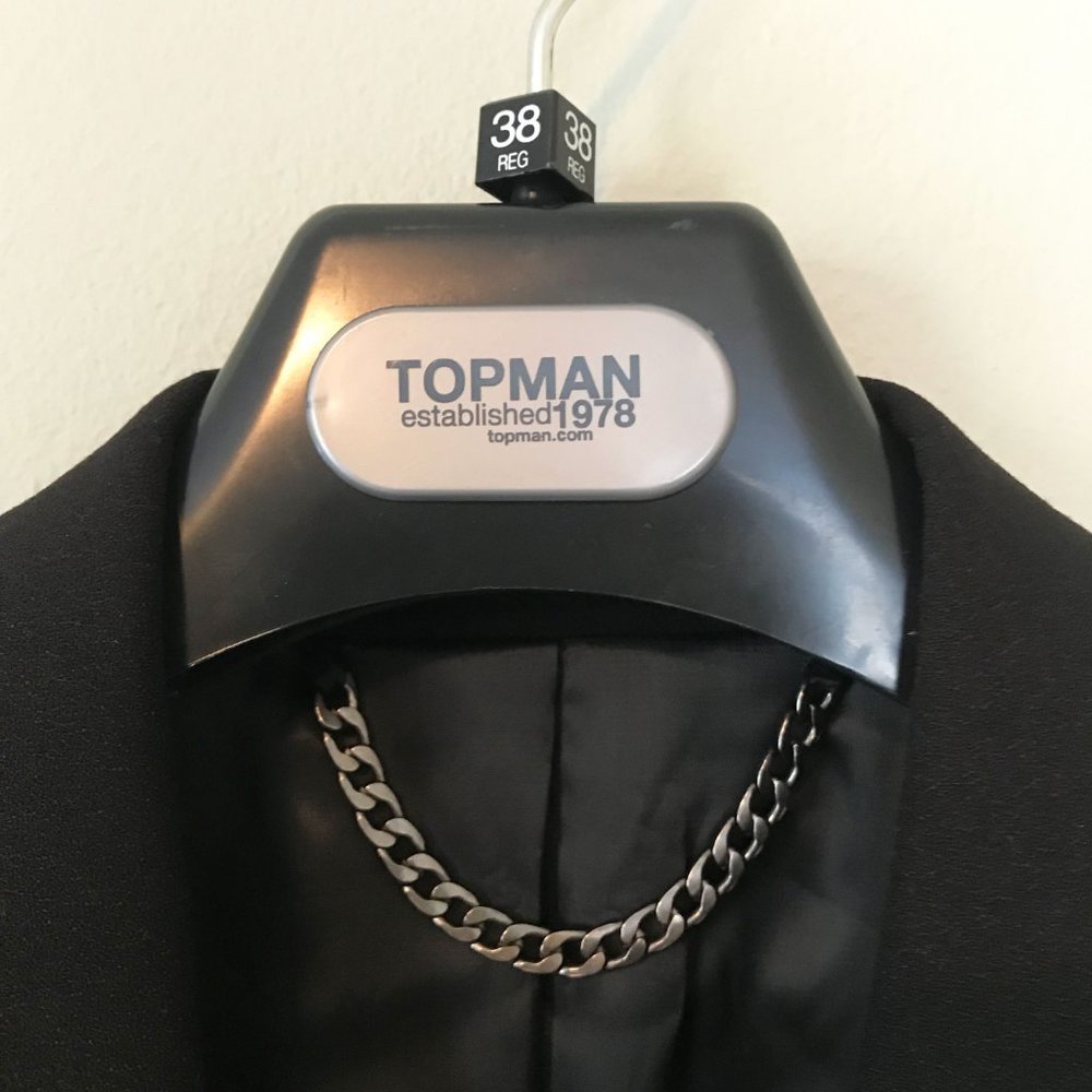 TOPMAN Black Suit (jacket & pants)